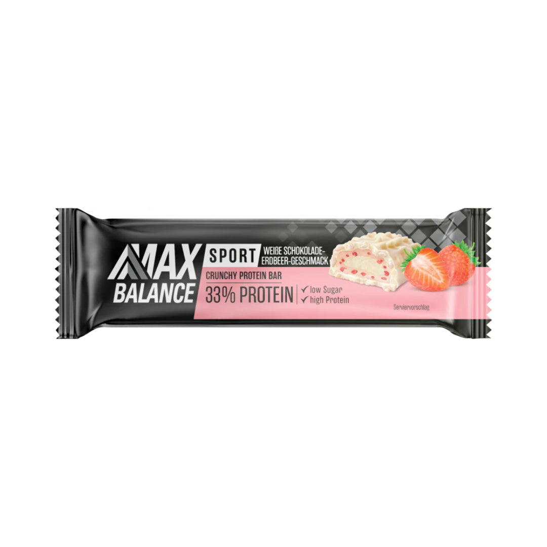 Max Balance Active Premium Proteinriegel White Chocolate Strawberry 45g