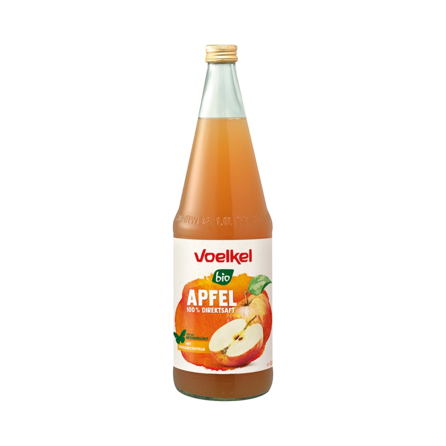 Demeter Voelkel Direkt-Apfelsaft heimisch naturtrüb 0,7l MW