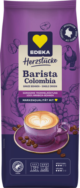 EDEKA Herzstücke Kolumbien Kaffee Ganze Bohne 1kg