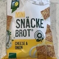 Bio Bohlsener Mühle Mini Snäckebrot Cheese & Onion 95g
