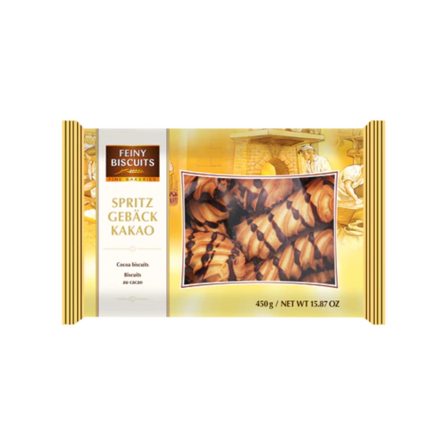 Fine Biscuits Spritzgebäck Kakao 450g