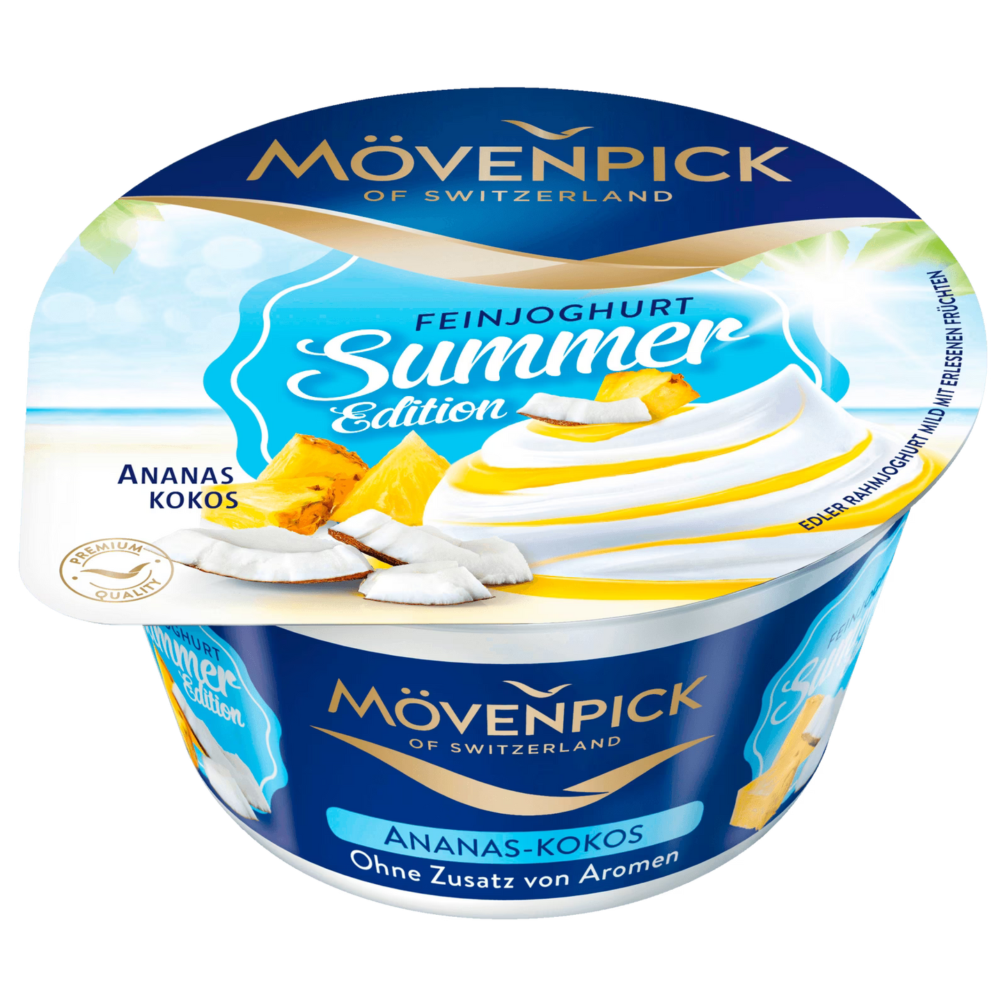 Mövenpick Feinjoghurt Ananas-Kokos 150g