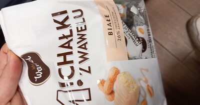 Wawel Weiße Schokoladenkonfekt mit Erdnussfüllung 245g