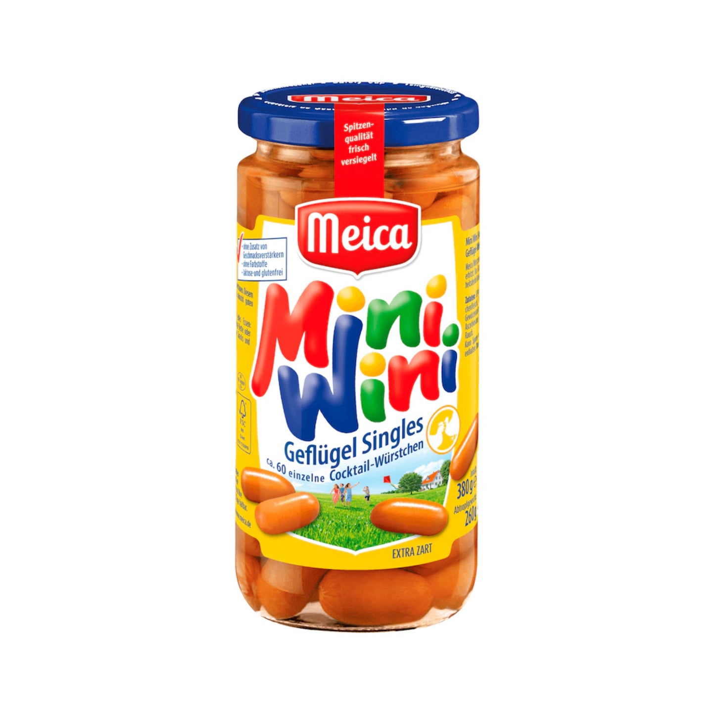 Meica Mini Wini Geflügel Singles 380g