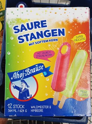 Ahoj-Brause Saure-Stangen 12x47ml
