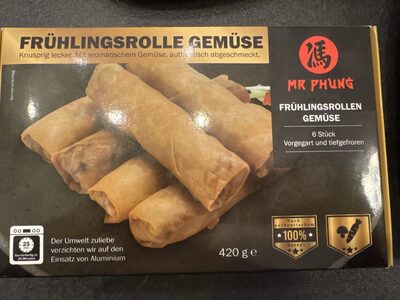 Mr.Phung Gemüse Frühlingsrolle 420g