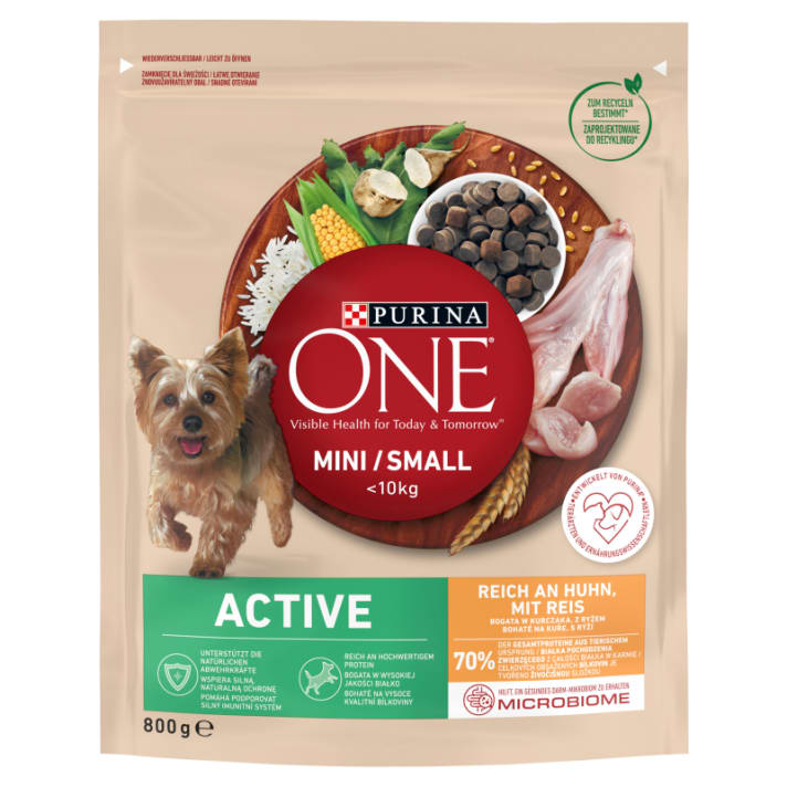One Mini Active Huhn&Reis 800g