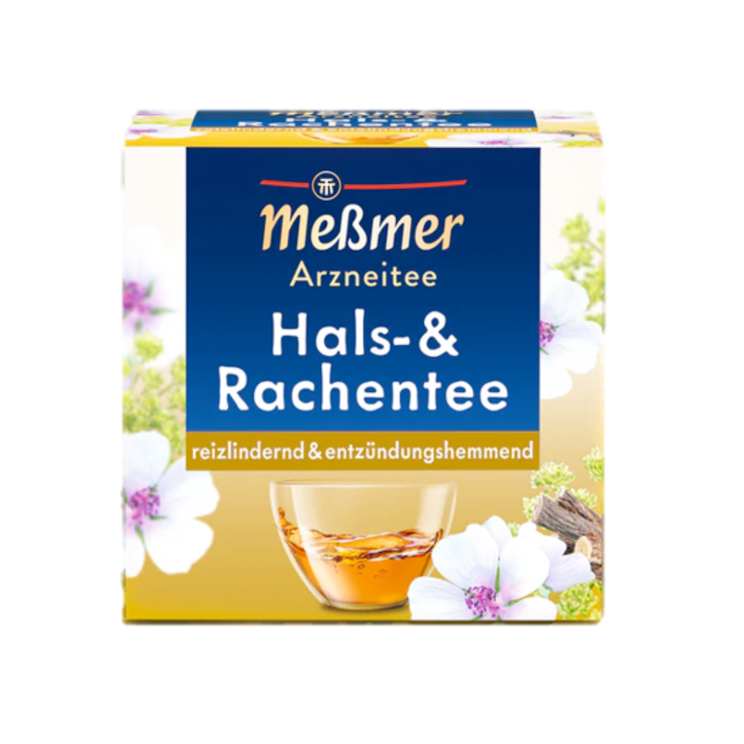 Meßmer Arzneitee Hals-& Rachentee reizlindernd & entzündungshemmend 9ST 18g
