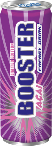 BOOSTER Energy Drink Acai 0,33l DPG