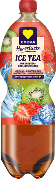 EDEKA Herzstücke Ice Tea Erdbeer-Kiwi 1,5l DPG