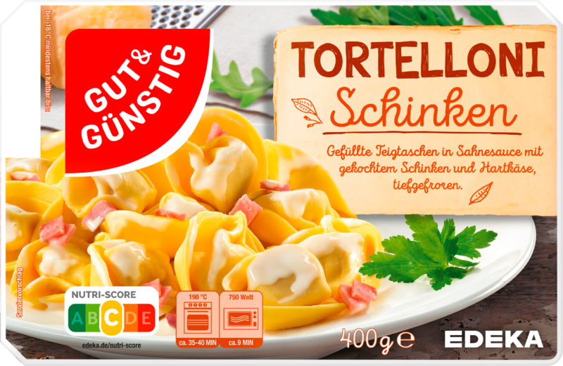 GUT&GÜNSTIG Tortelloni Schinken 400g