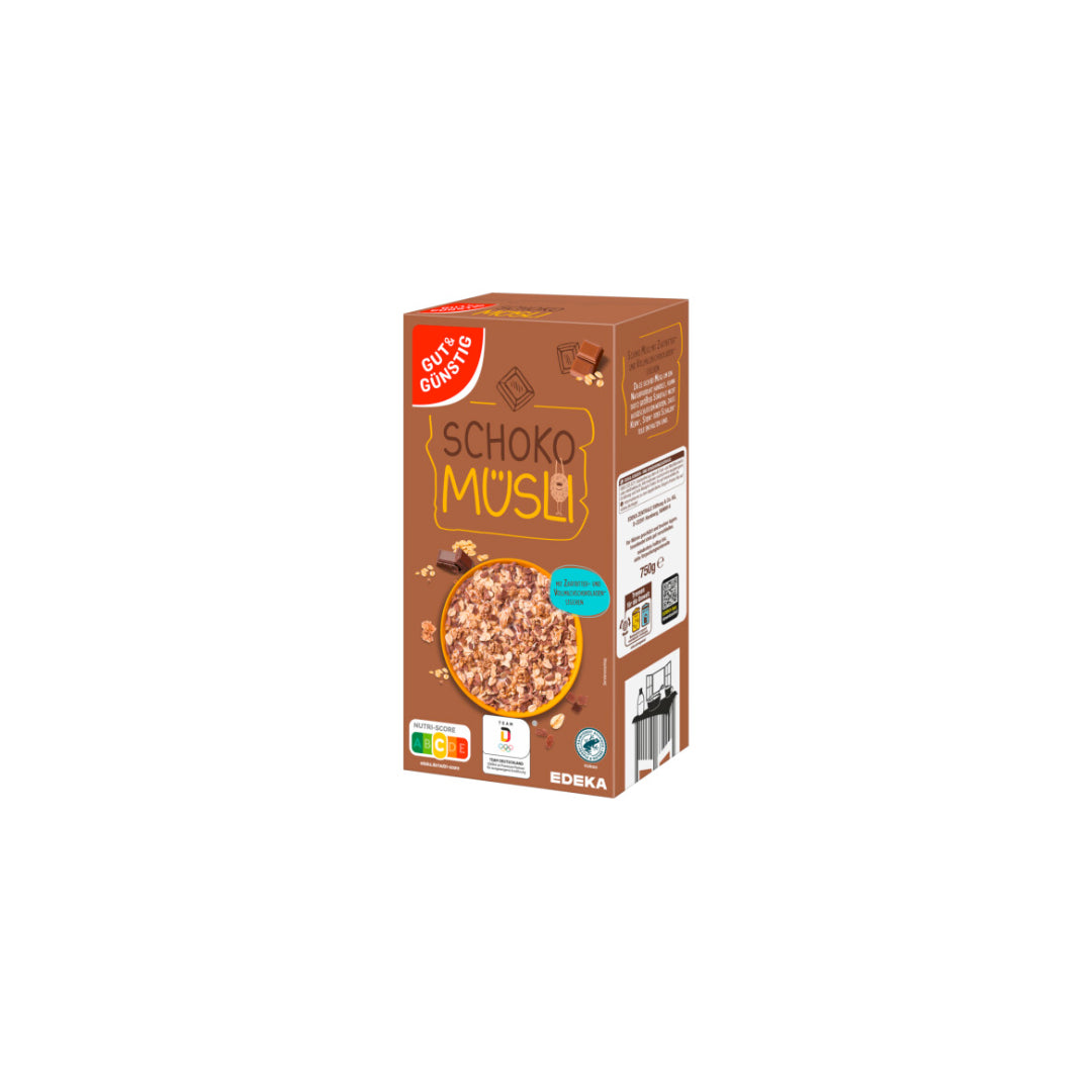 GUT&GÜNSTIG Müsli Schoko 750g