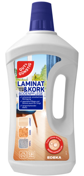 GUT&GÜNSTIG Laminat&Kork Bodenpflege 1l
