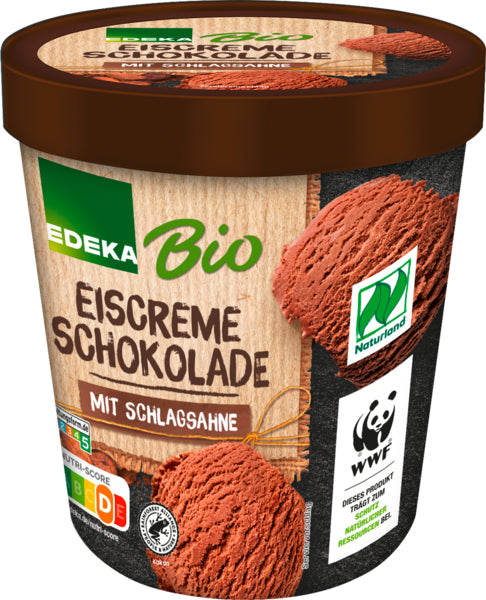 Bio EDEKA Naturland Eiscreme Schokolade 500ml