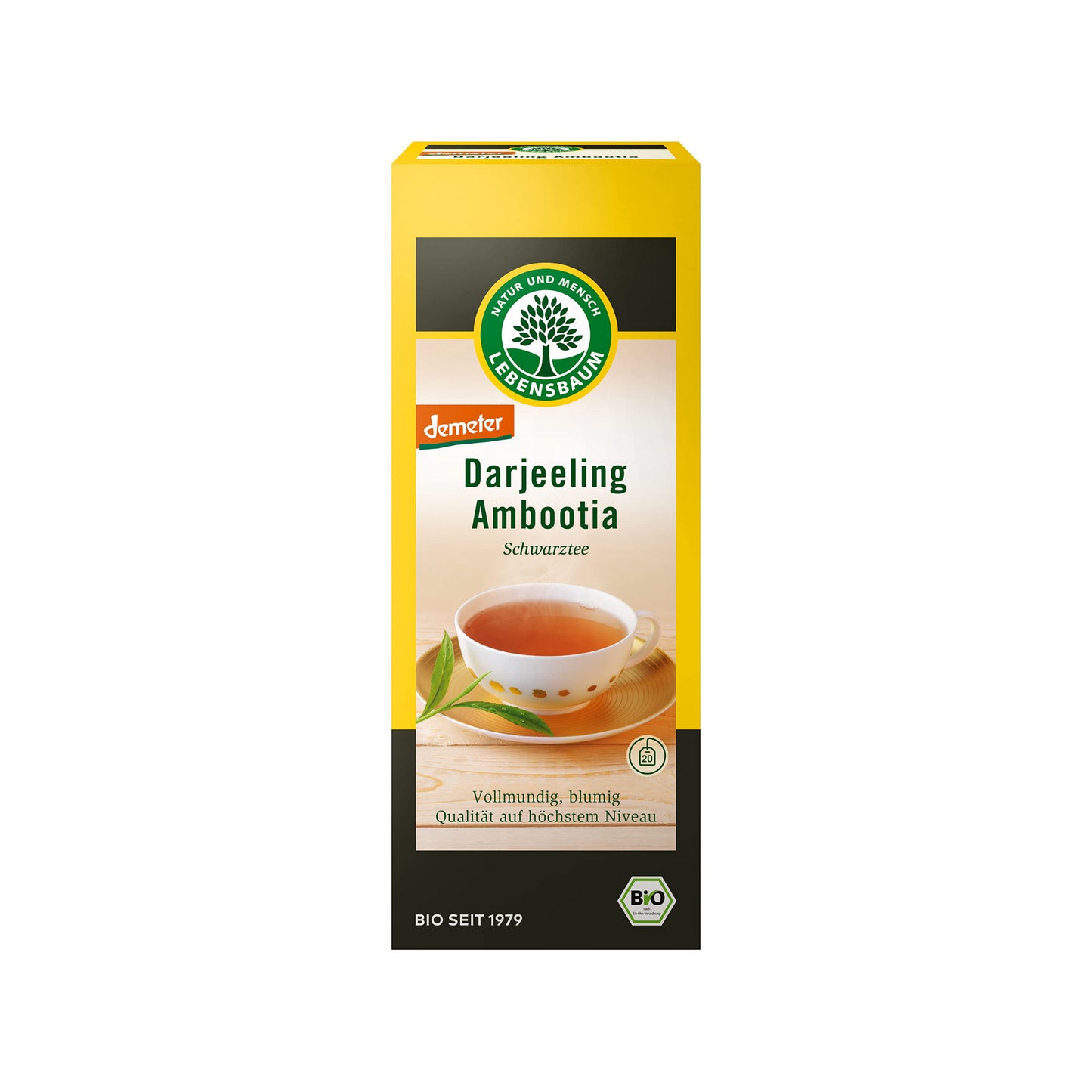 Demeter Lebensbaum Darjeeling Ambootia Tee 20ST 40g
