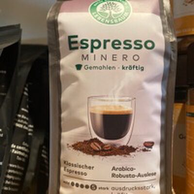 Bio Lebensbaum Espresso minero gemahlen 250g