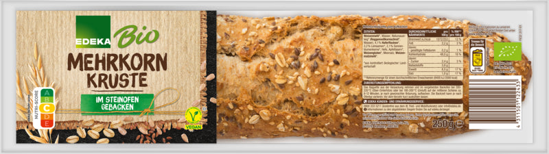 Bio EDEKA Steinofenbaguette Kernig 250g