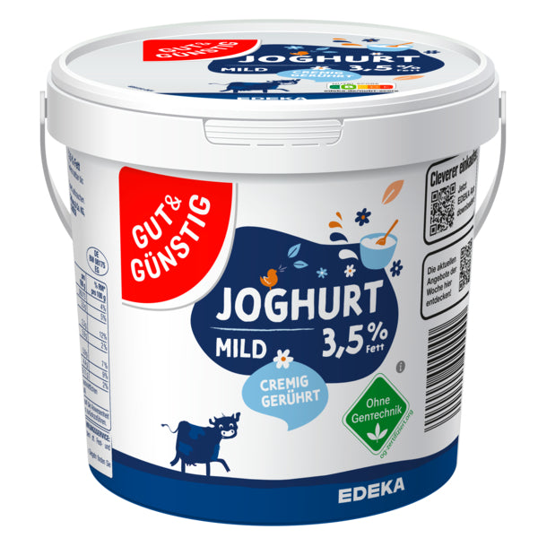 GUT&GÜNSTIG Naturjoghurt 3,5% 1kg VLOG