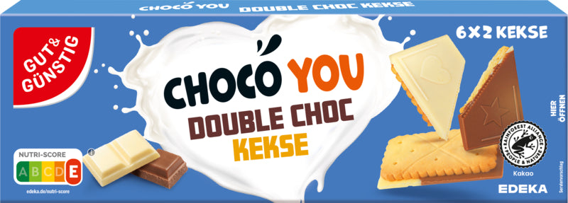 GUT&GÜNSTIG Double Choc 160g