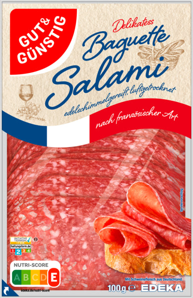 GUT&GÜNSTIG Baguettesalami 100g QS ITW