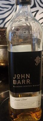 John Barr Blended Scotch Reserve Black Label 40% 0,7l