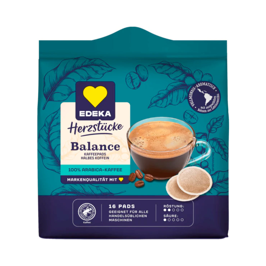 EDEKA Herzstücke Kaffeepads Balance 112g