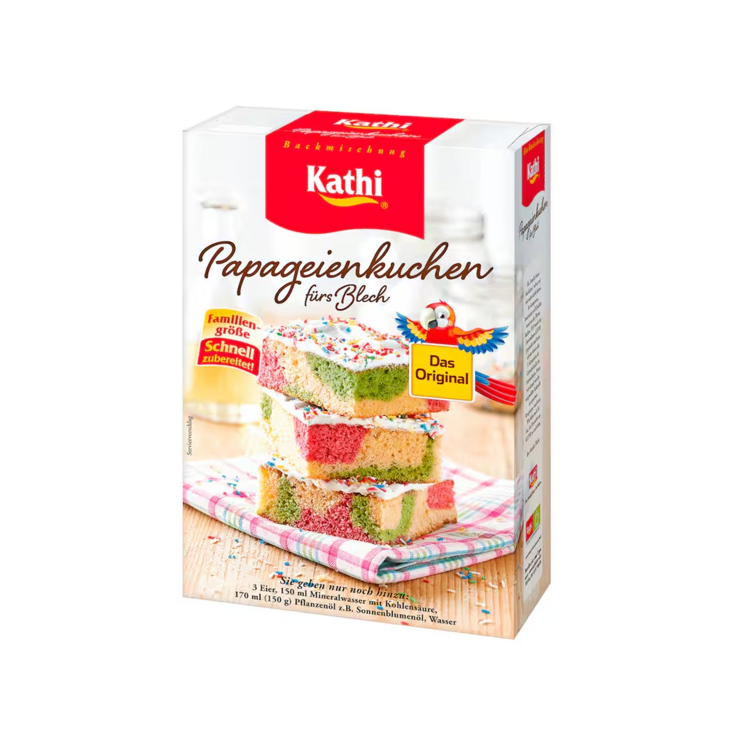 Kathi Papageienkuchen 840g