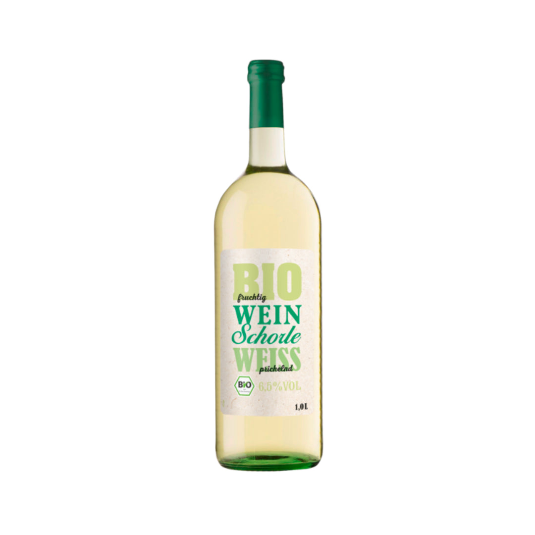 Bio Weinschorle weiß 1l