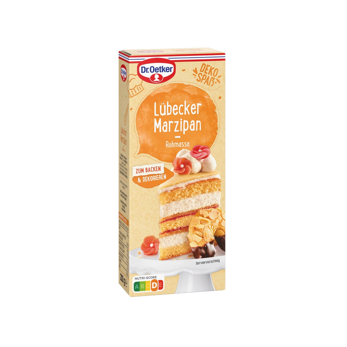 Dr.Oetker Lübecker Marzipan Rohmasse 200g
