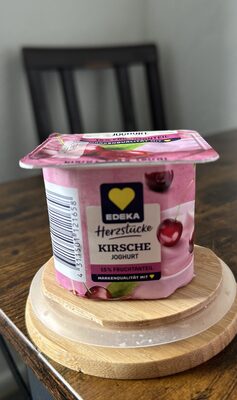 EDEKA Herzstücke Fruchtjoghurt Kirsche 3,8% 4x150g