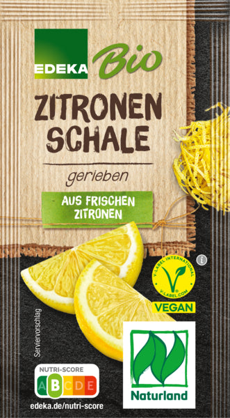 Bio EDEKA Zitronenschale 2x5g