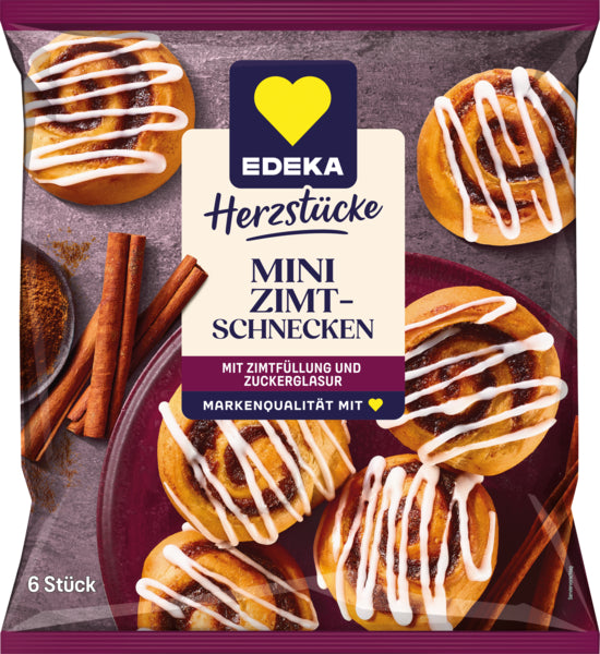 EDEKA Herzstücke Mini Zimtschnecken 258g