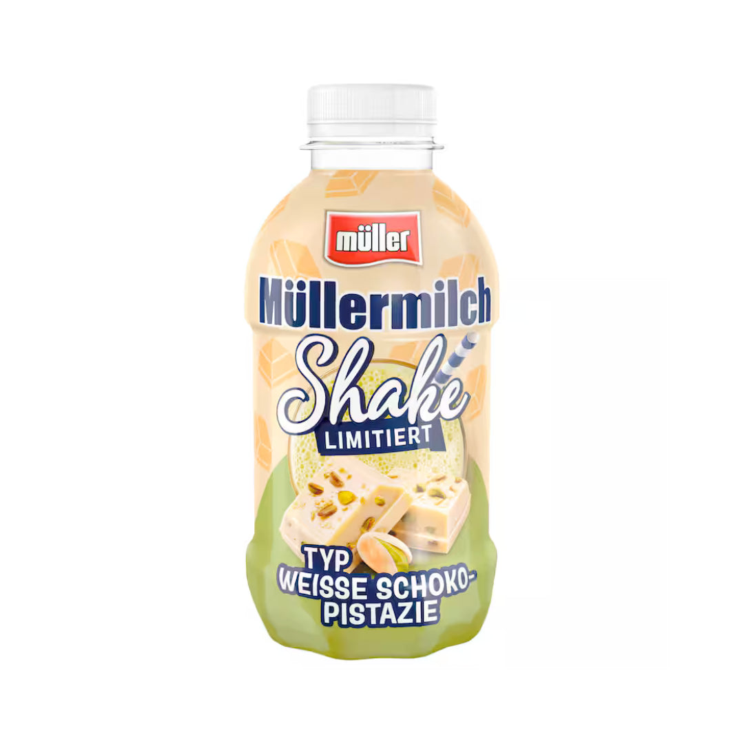 Müllermilch Weiße Schoko Pistazien 400ml DPG