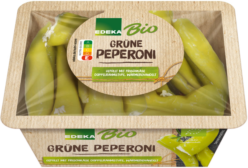 Bio EDEKA Peperoni mit Frischkäse 120g
