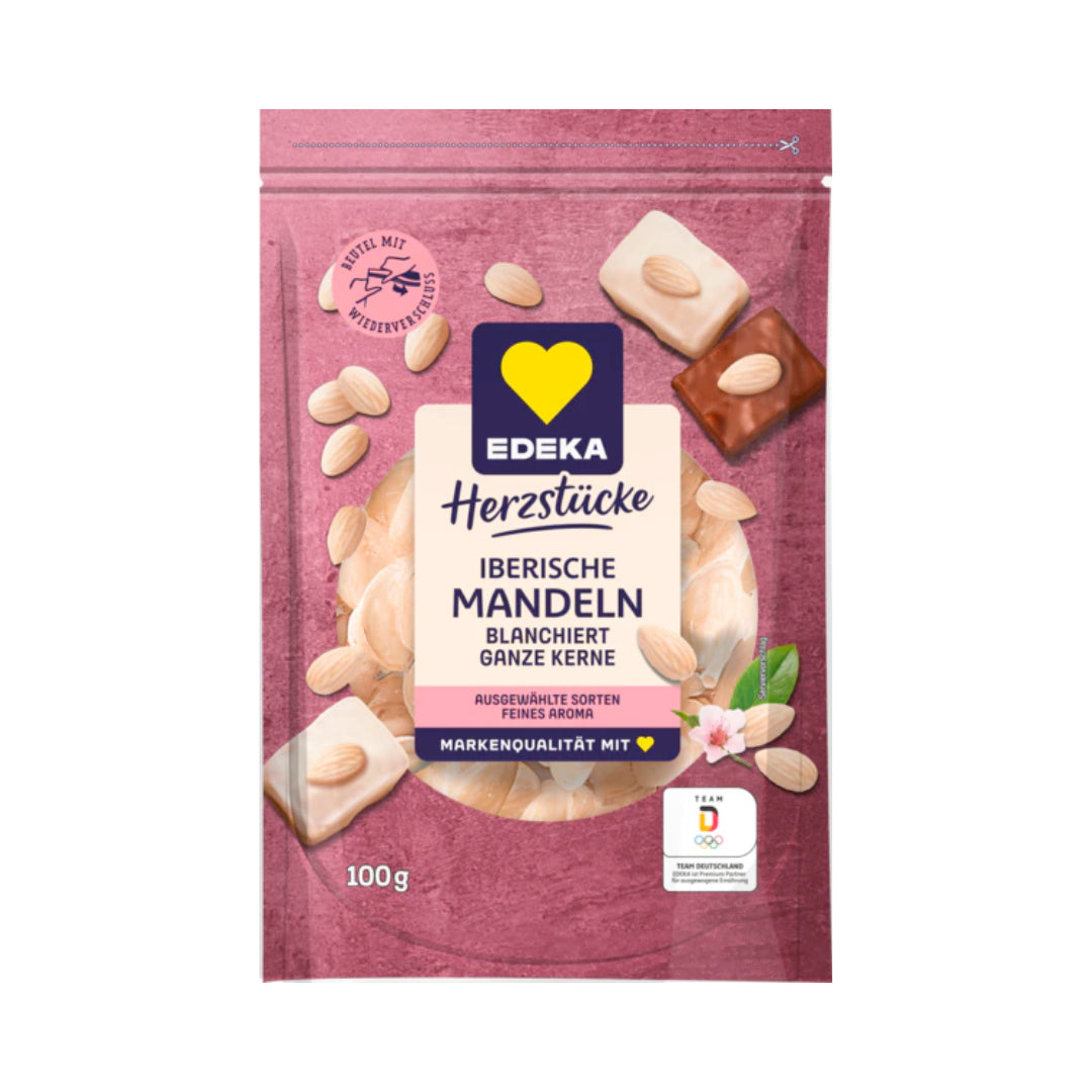 EDEKA Herzstücke Iberische Mandeln blanchiert ganz 100g