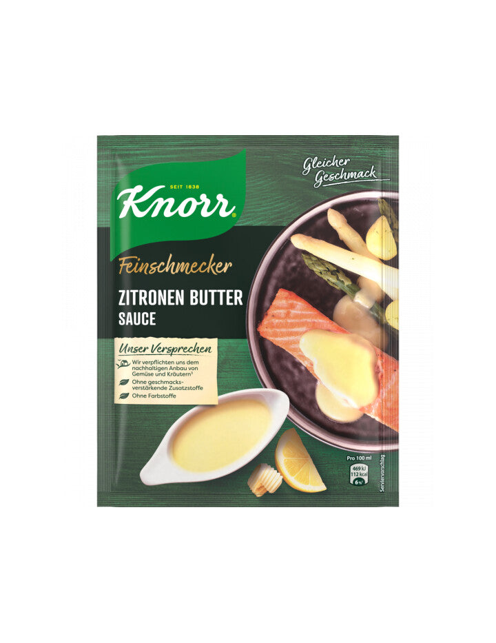 Knorr Feinschmecker Zitronen Butter Sauce für 250ml 52g