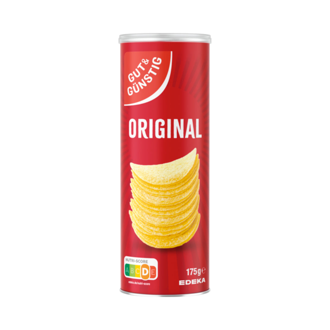 GUT&GÜNSTIG Stapelchips Salz 175g