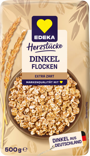 EDEKA Herzstücke Dinkelflocken zart 500g