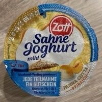 Zott Sahne-Joghurt Pfirsich Panna Cotta 140g