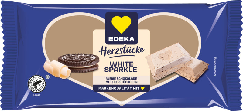 EDEKA Herzstücke White Sparkle 90g