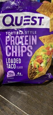 Quest Protein Tortilla Chips Loaded Taco 32g