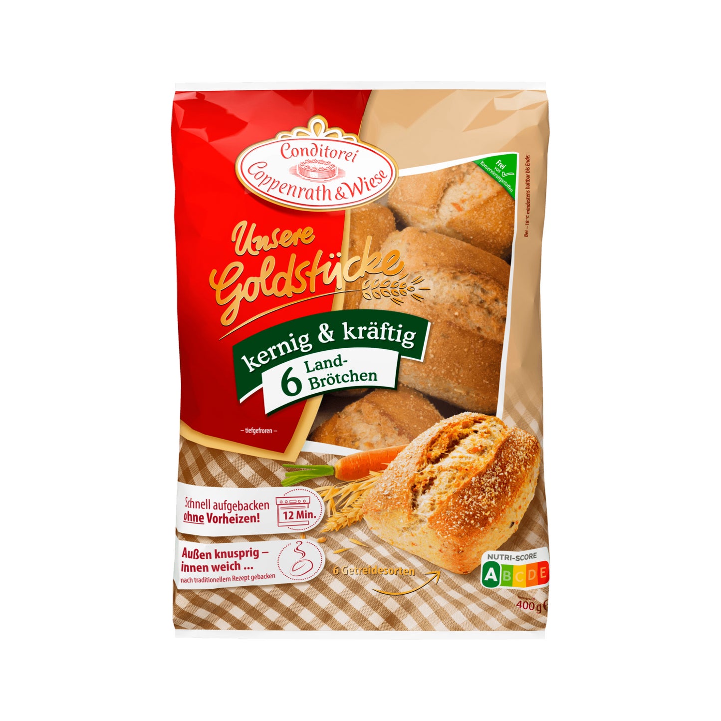 Coppenrath&Wiese Land Brötchen 6ST 400g
