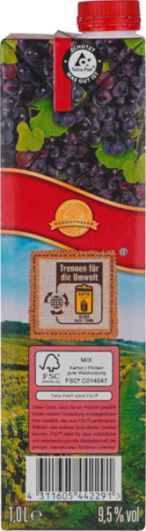 Rebenthaler rot lieblich 1l