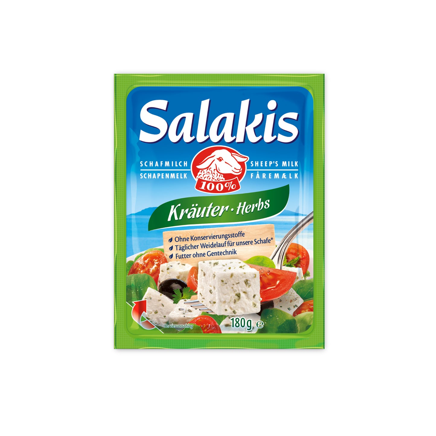 Salakis Kräuter in Scheiben 48% Fett i.Tr.180g