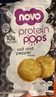 Novo Protein Pops Salt Pepper 45g