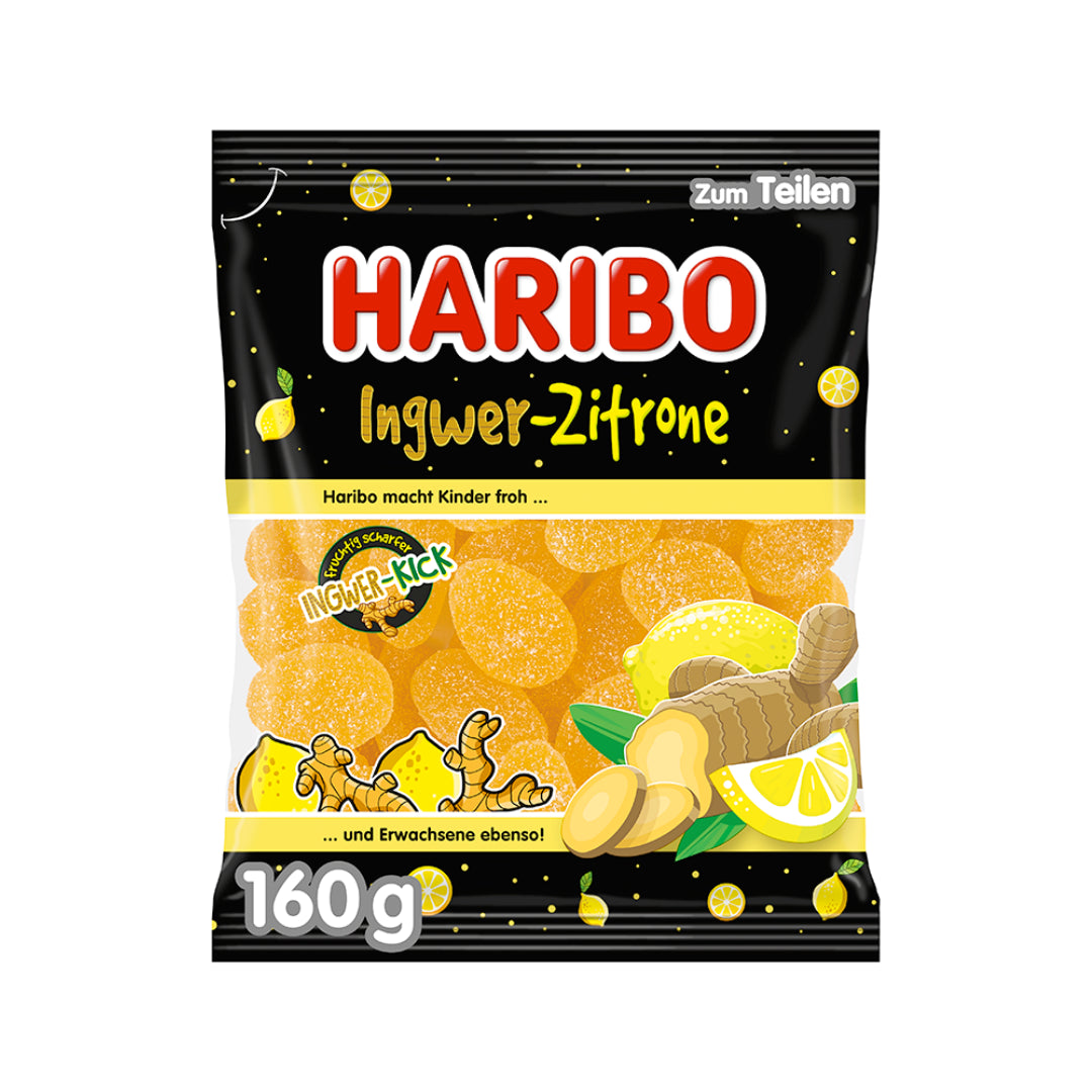 Haribo Ingwer Zitrone 160g
