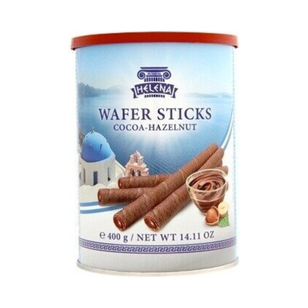 Helena Waffelröllchen Kakao-Haselnuss 400g