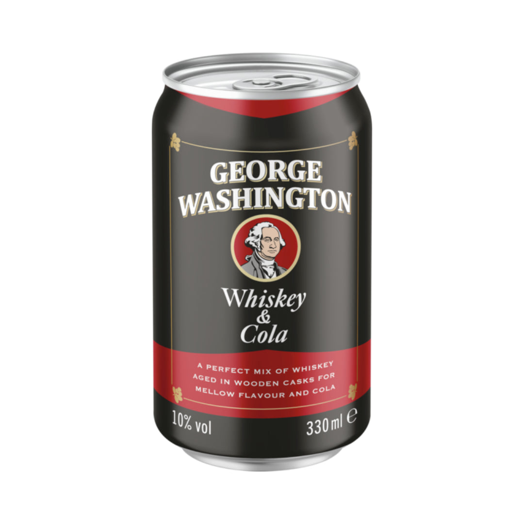 George Washington Whiskey&Cola 10% 0,33l DPG