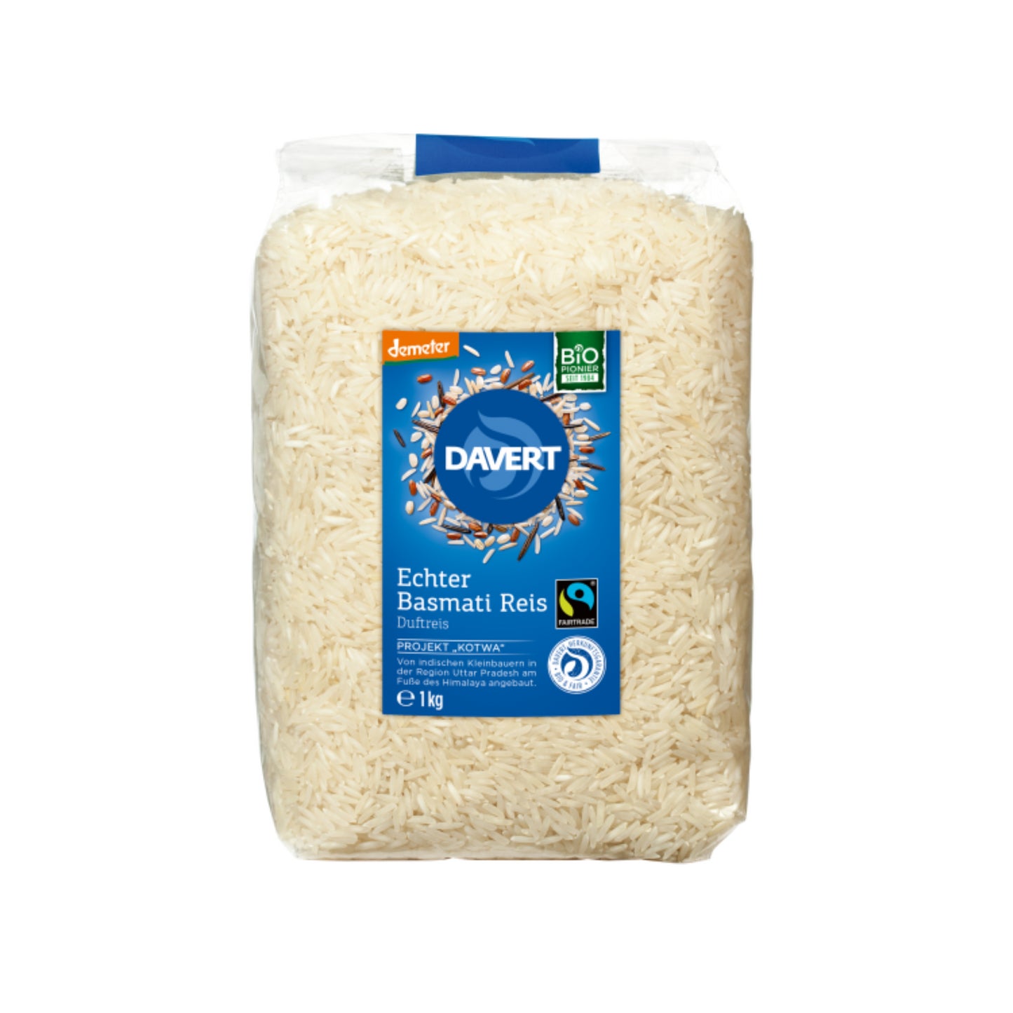 Demeter Davert Basmati-Reis weiß 1kg
