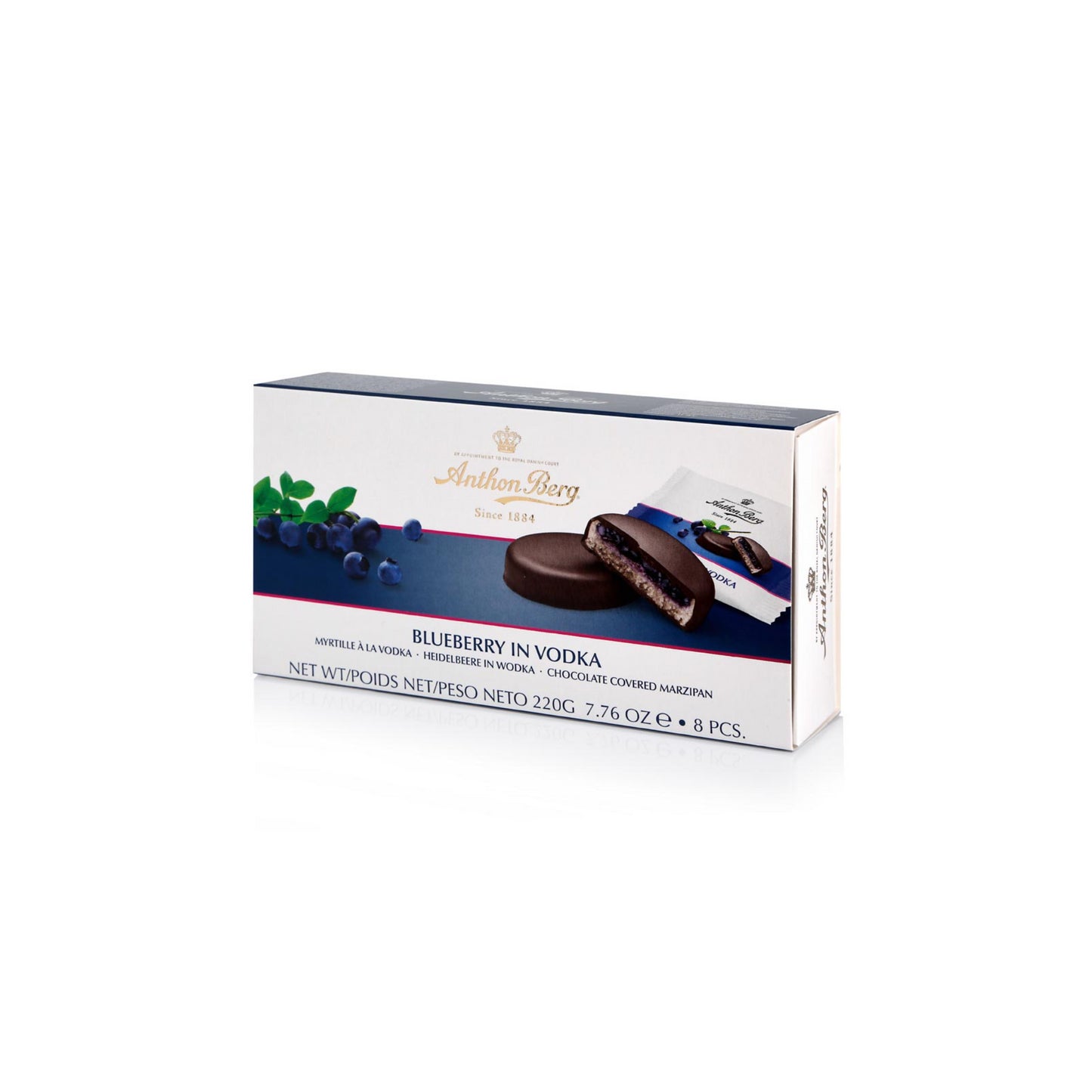 Anthon Berg Blueberry in Vodka 220g
